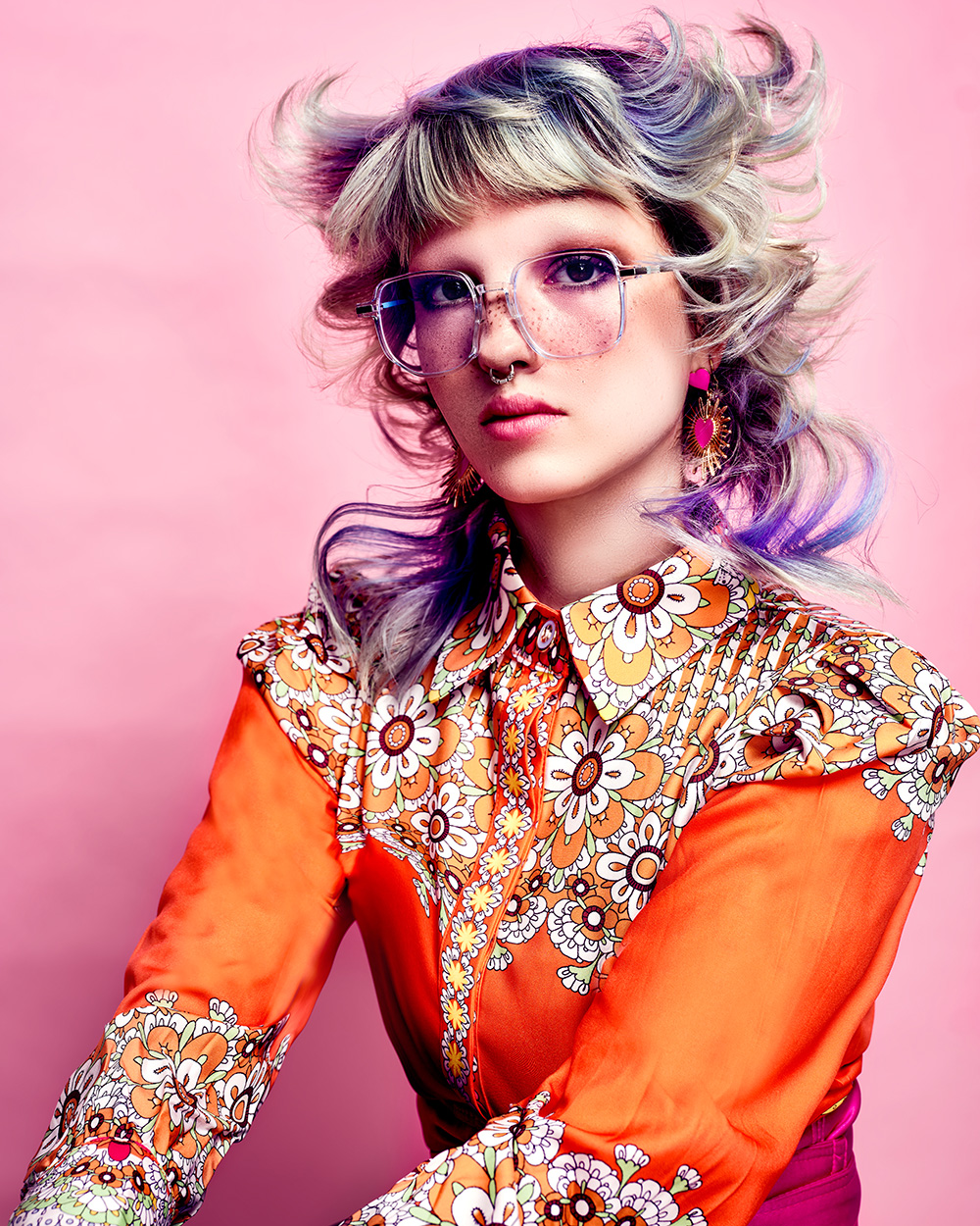 Purple Mullet - Fergal Doyle - BHA North Eastern Hairdresser of the Year 2026 Finalist Collection